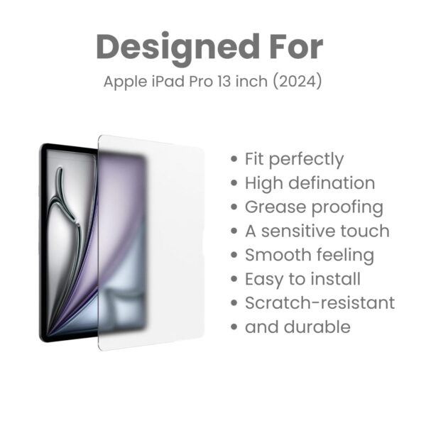 Matte tempered glass for ipad pro 13 3 matte tempered glass for ipad pro 13