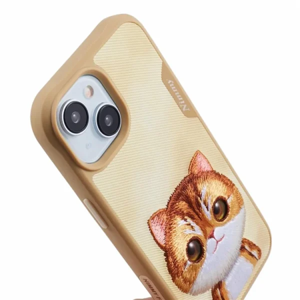 Golden british short hair 6 nimmy design big eye pet series for iphone 16