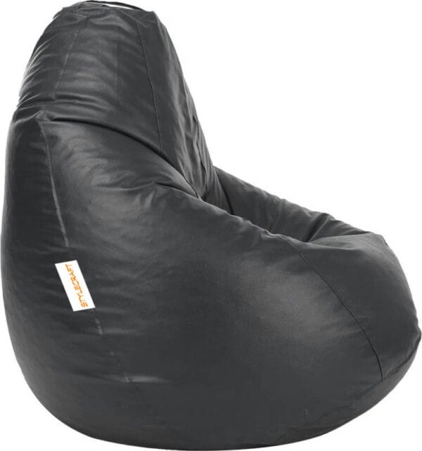 Black bean bag stylecraft side black bean bag,buy bean bag onlne,bean bag with bean,bean bag chair,bean bag near me