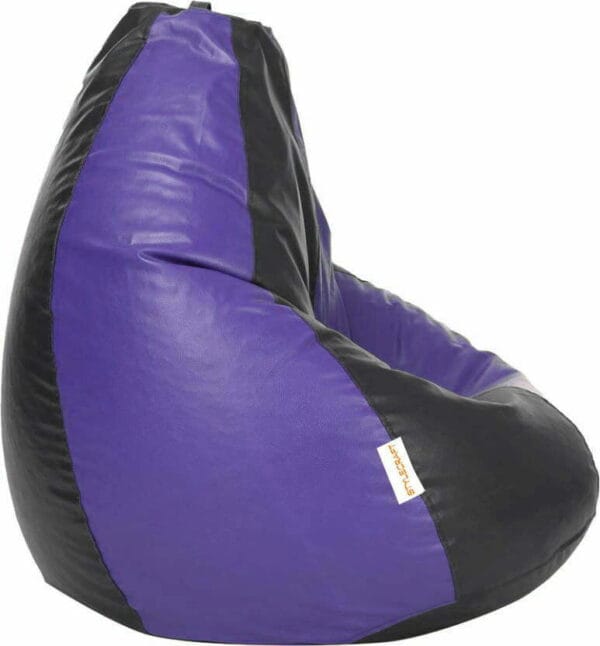 Blue black 2 1 bean bag