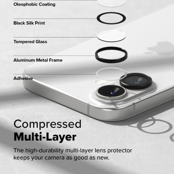 Keephone capital camera lens protector for iphone 16 plus white 5 keephone capital camera lens protector for iphone 16 plus