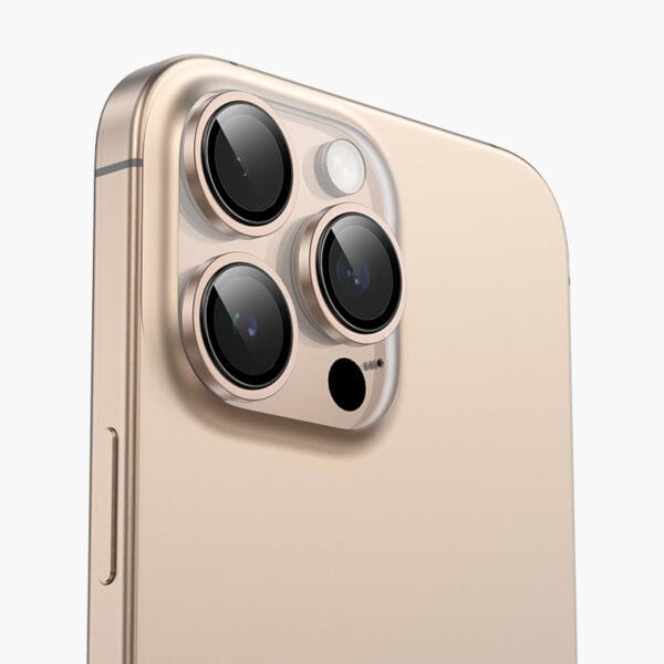 Keephone capital camera lens for iphone 16 pro max, bronze