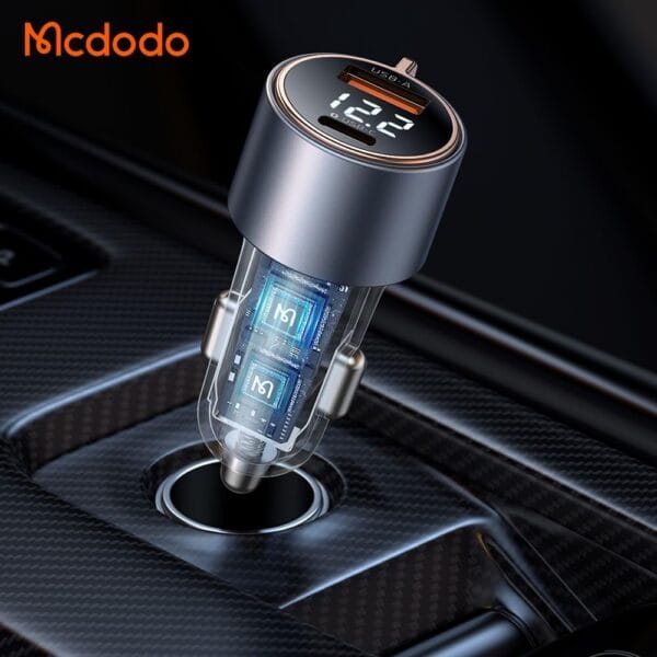 Mcdodo 75w digital display pd fast car charger 6 mcdodo 75w digital display pd fast car charger