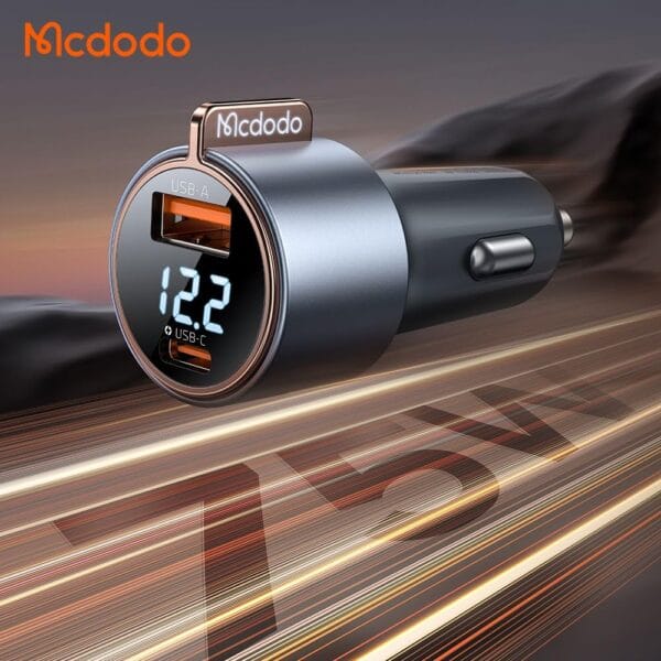 Mcdodo 75w digital display pd fast car charger 8 mcdodo 75w digital display pd fast car charger