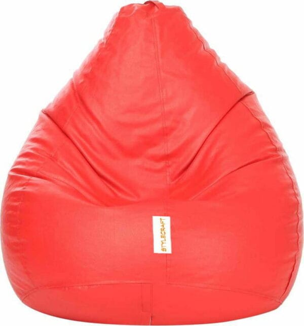 Rdbb 1 stylecraft red bean bag filled