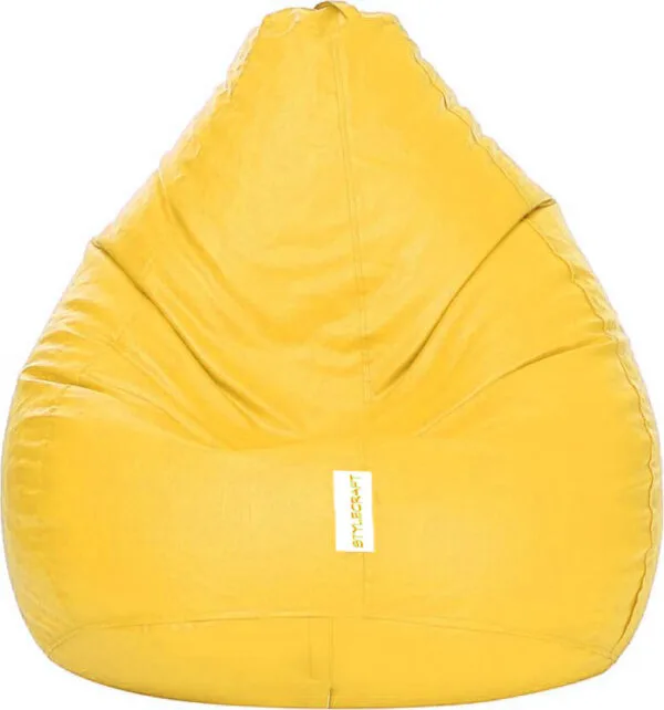 Stylecraft yellow xxxl bean bag 1 yellow bean bag