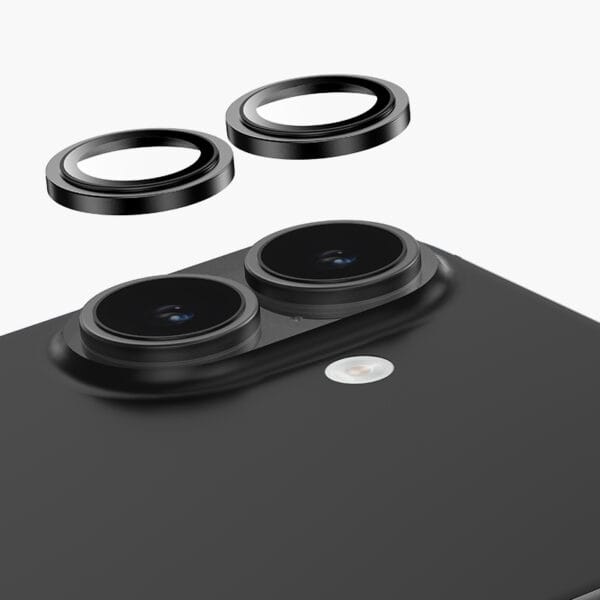 Blk 2 keephone capital camera lens protector for iphone 16 plus