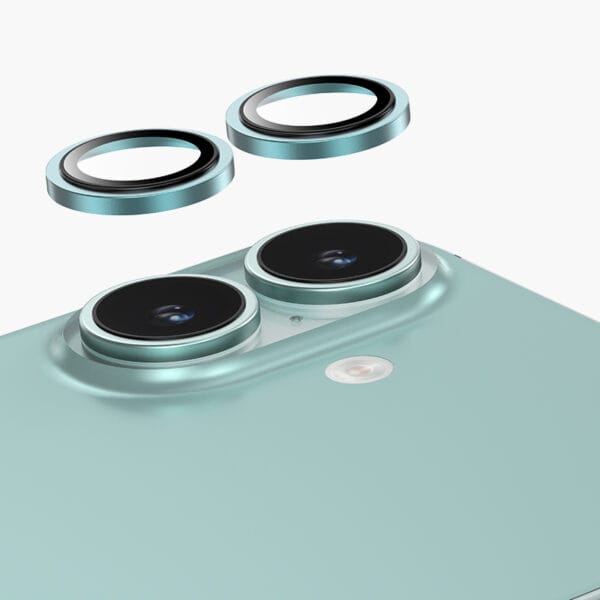 Green 3 keephone capital camera lens protector for iphone 16 plus