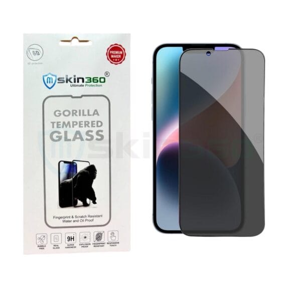 Mskin360 iphone 14 plus privacy tempered glass 4 mskin360 iphone 13 pro max privacy tempered glass