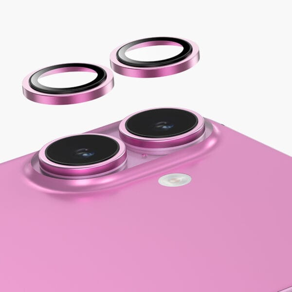 Purple 2 keephone capital camera lens protector for iphone 16