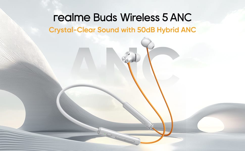 realme Buds Wireless 5 ANC in Ear Bluetooth Headphones 1 realme buds wireless