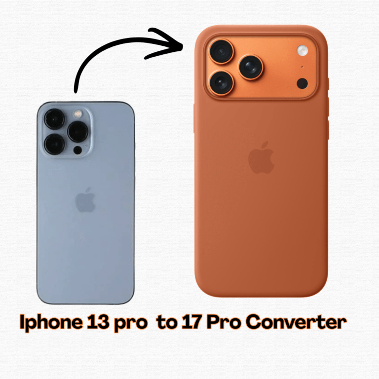 Iphone 13 pro to 17 Pro Converter